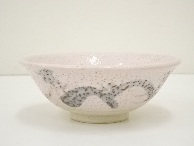 JAPANESE TEA CEREMONY / TEA BOWL CHAWAN / SHINO WARE 